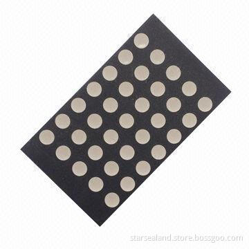 1057 Pure Green Color Dot-matrix Displays with White Diffused Dot